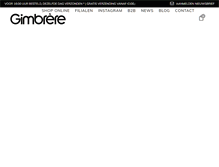 Tablet Screenshot of gimbreremode.com